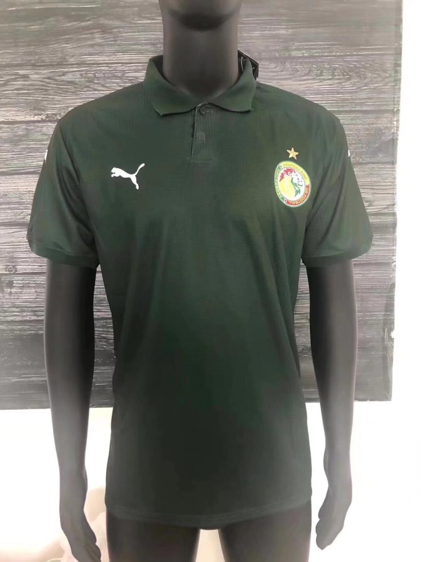 AAA Quality Senegal 21/22 Green Polo Shirts